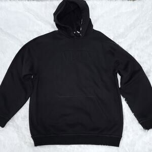 Valentino VLTN Embossed Logo Hoodie Black | Size L | MSRP $1090